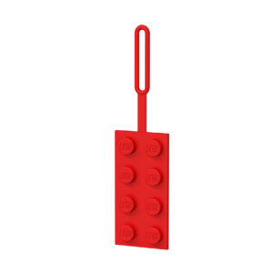 LEGO® 2x4 Brick Çanta Etiketi – Kırmızı – 52002