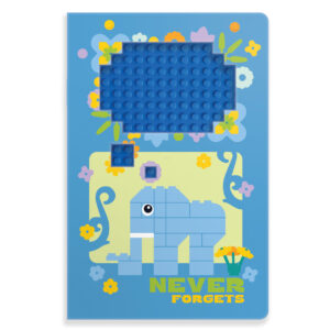 LEGO® Reclaim & Recycle Defter ve Jel Kalem Seti – 53633 Elephant