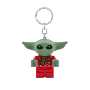 KE208AH LEGO® STAR WARS™ THE MANDALORIAN™ Keychain Light GROGU™  Holiday Sweater
